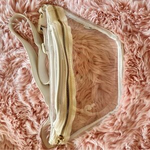 Forever 21 Fanny Pack pvc White Phone Case with Sleek Design